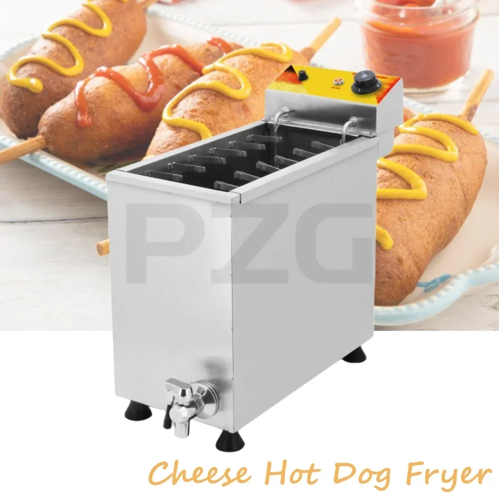 Corn Dog Stick - 대용량 전기 딥 프라이어 상업용 한국식