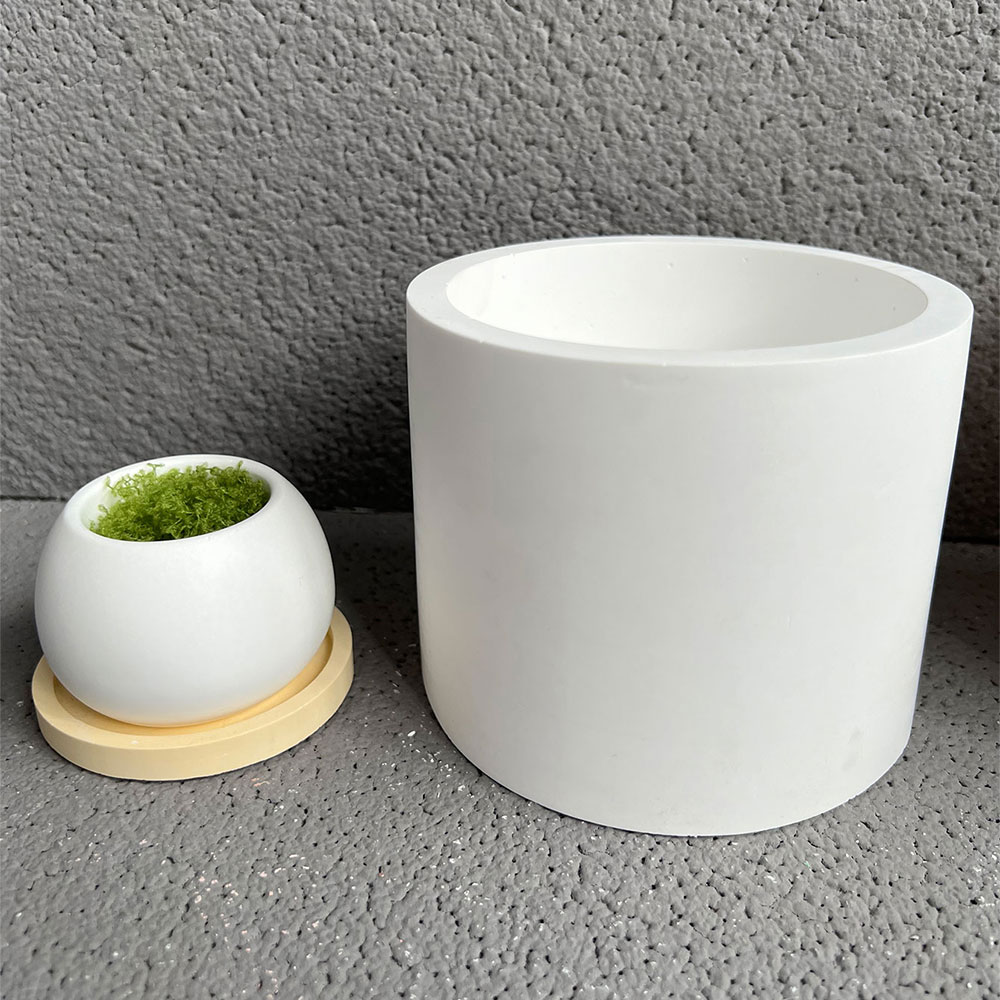 구형 화분 콘크리트 실리콘 몰드, 원형 실내 화분, 시 - Potsticker Mold 리뷰 및 가격